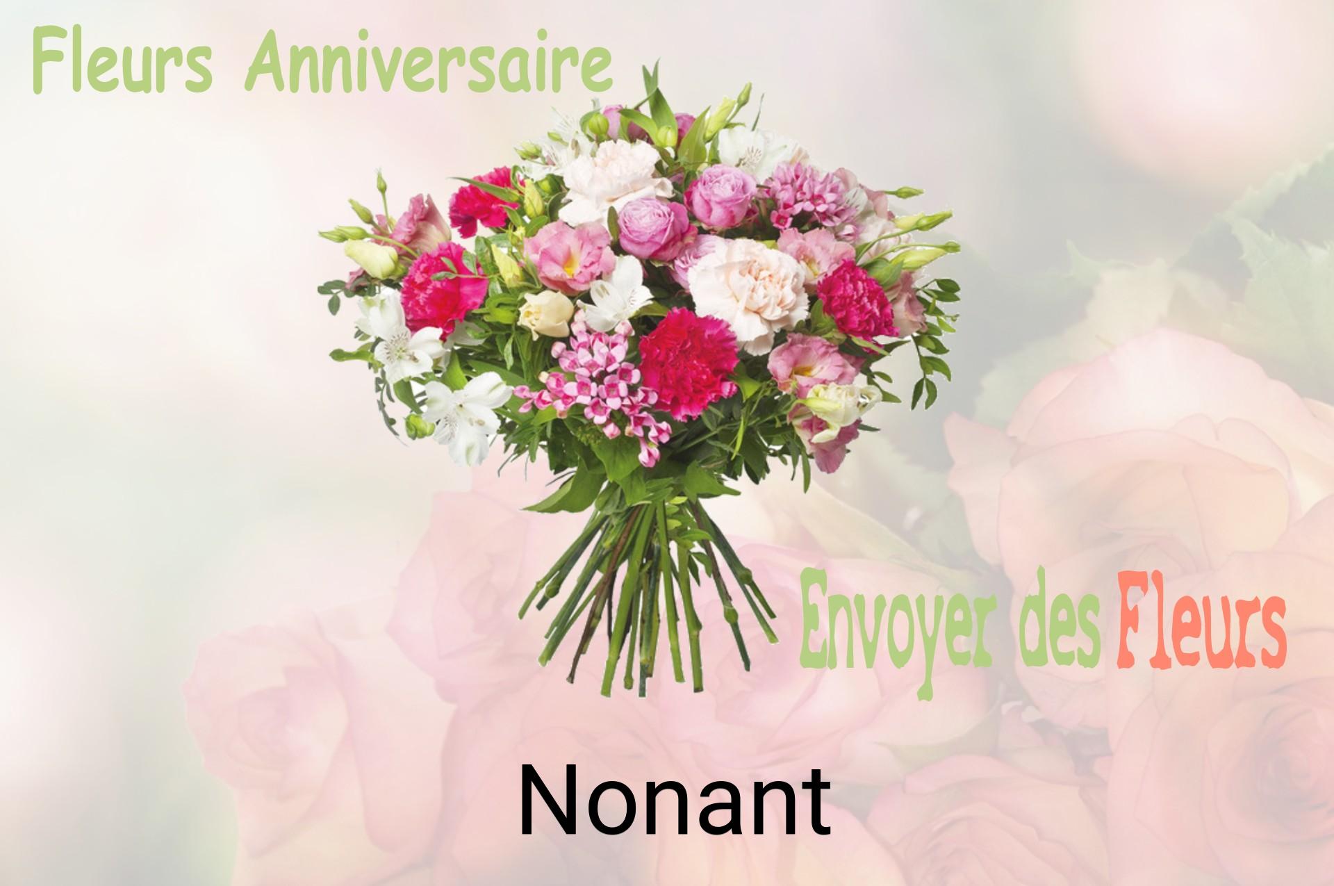 Bouquet de fleurs d’anniversaire livré à Nonant
